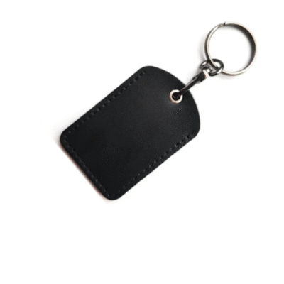 ELA- Leather Key Ring Pouch