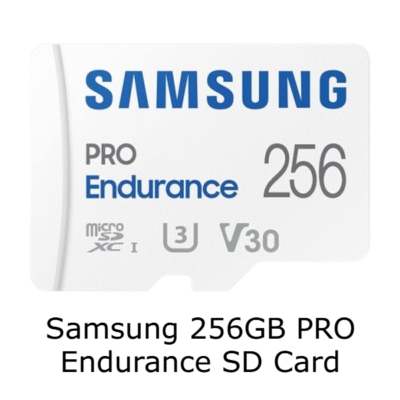 ACCESSORIES 30 Samsung PRO Endurance microSD card with adapter 256GB