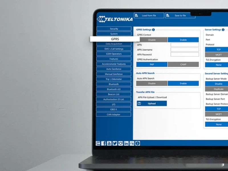 How to configure Teltonika GPS Tracker using Teltonika Configurator